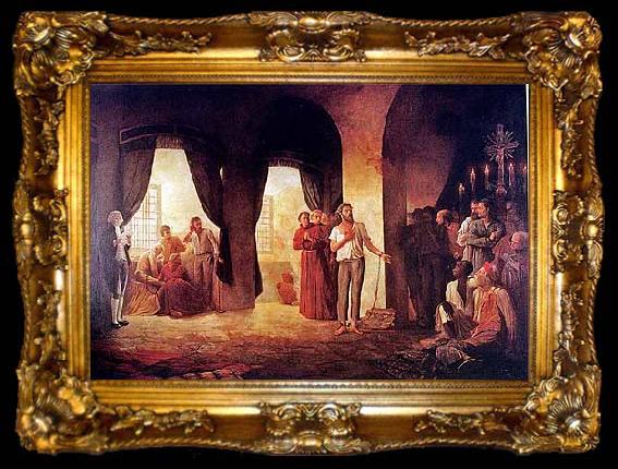 framed  Eduardo de Martino The Trial of the Rebels, ta009-2